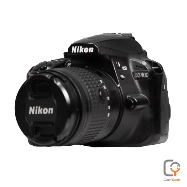 دوربین کارکرده NIKON D3400 (2 هزار شات) + لنز 18-55 (F 3.5-5.6)