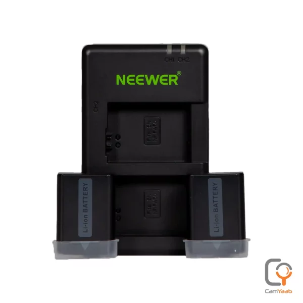 پک 2 باتری + شارژر دوتایی NEEWER FW50