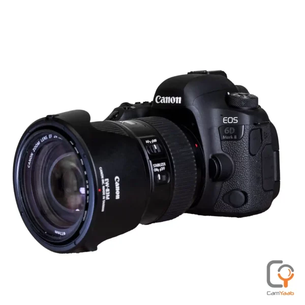 دوربین کارکرده CANON 6D (90 هزار شات) + لنز 105-24 (F 4)