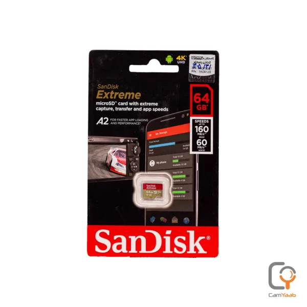 رم 64GB U3 برند SANDISK