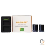 پک 2 باتری + شارژر دوتایی NEEWER FW50